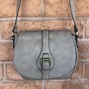 Taupe Crossbody Bag